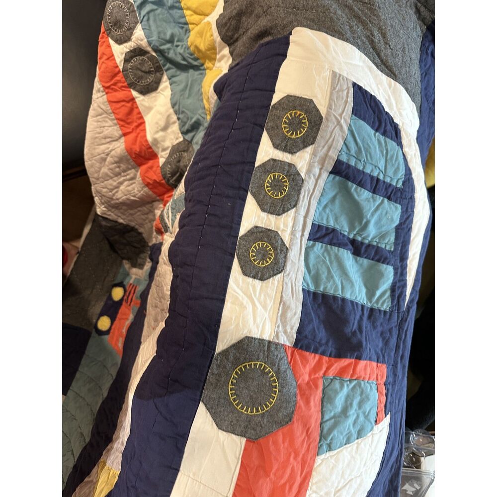 Vintage Pottery Barn for Kids Truck Quilt